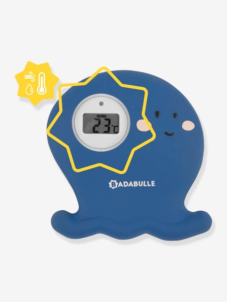 Thermomètre de bain et d'ambiance Poulpe Bleu 5 - vertbaudet enfant 