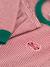 Pyjama milleraies en coton bio PETIT BATEAU rouge 3 - vertbaudet enfant 