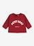 Sweatshirt bébé en coton PETIT BATEAU rouge 1 - vertbaudet enfant 