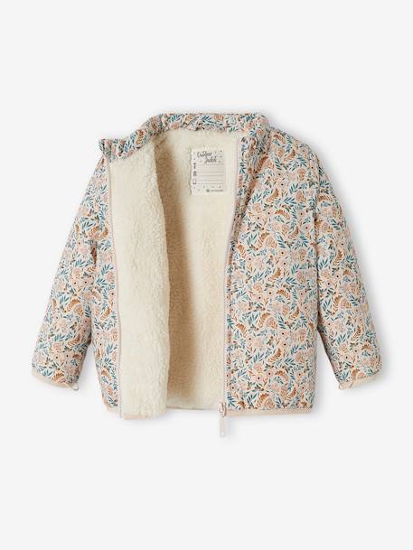 Parka fille 3 en 1 hiver à capuche kaki+PURPLE DARK+Vert+vert de gris 38 - vertbaudet enfant 