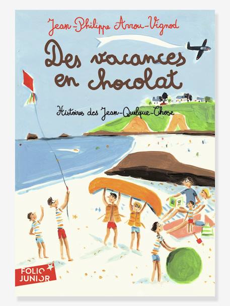 Des vacances en chocolat - Histoires des Jean-Quelque-Chose - T4 - GALLIMARD JEUNESSE bleu 1 - vertbaudet enfant 