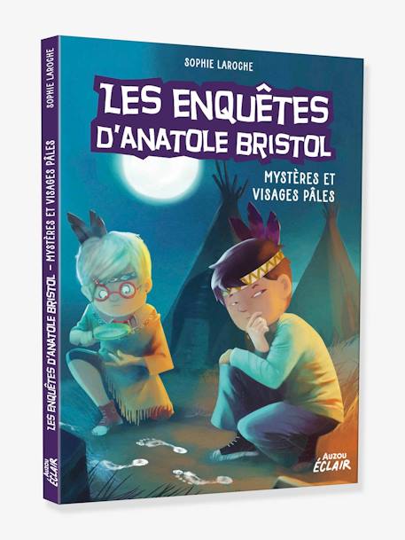 Les enquêtes d'Anatole Bristol - t.2 - Mystères et visages pâles  - AUZOU violet 1 - vertbaudet enfant 