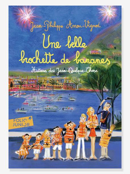 Une belle brochette de bananes - Histoires des Jean-Quelque-Chose - T6 - GALLIMARD JEUNESSE bleu 1 - vertbaudet enfant 