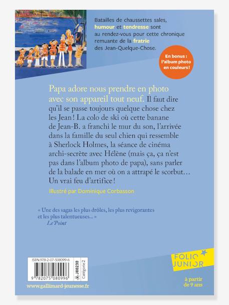 Une belle brochette de bananes - Histoires des Jean-Quelque-Chose - T6 - GALLIMARD JEUNESSE bleu 2 - vertbaudet enfant 