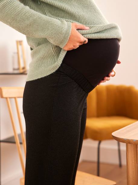 Pantalon large pour les fêtes de grossesse Noir 5 - vertbaudet enfant 
