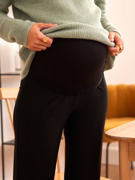 Pantalon large pour les fêtes de grossesse Noir 4 - vertbaudet enfant 
