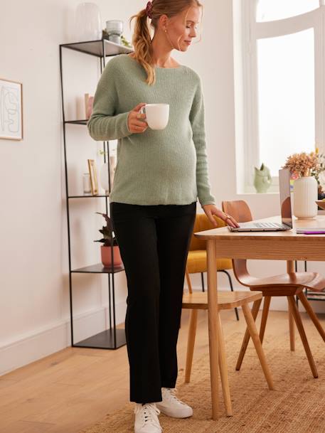 Pantalon de grossesse large pour les fêtes Noir 1 - vertbaudet enfant 