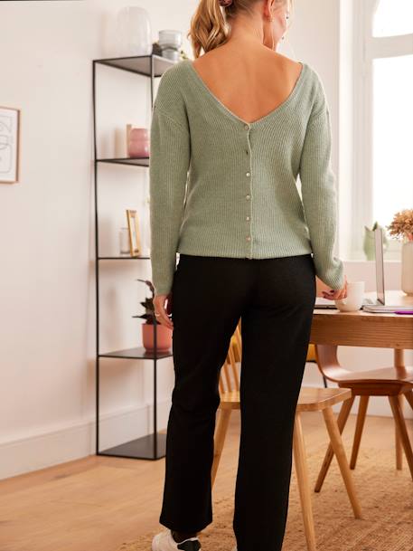 Pantalon de grossesse large pour les fêtes Noir 2 - vertbaudet enfant 