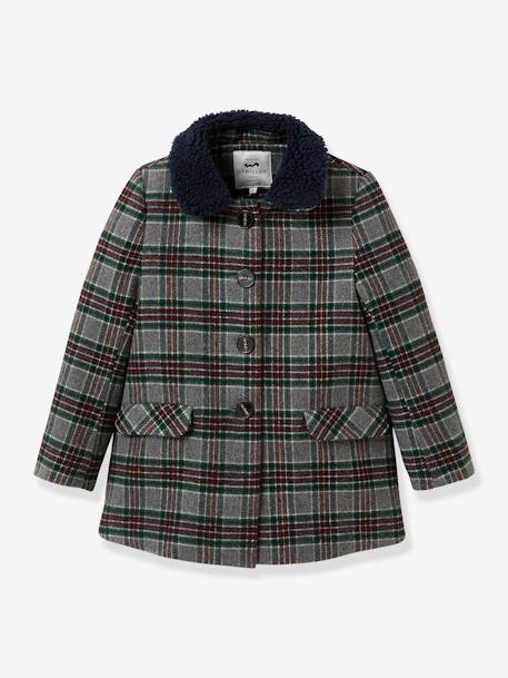 Manteau lainage fille CYRILLUS  - vertbaudet enfant