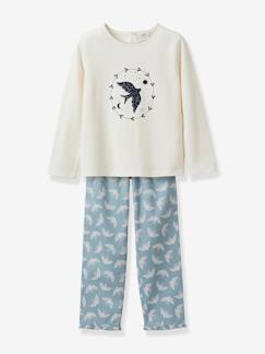 Fille-Pyjama, surpyjama-Pyjama bi-matière fille CYRILLUS