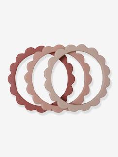 Jouet-Lot de 3 bracelets de dentition Fleur -