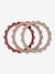 Lot de 3 bracelets de dentition Fleur - rose+vert 1 - vertbaudet enfant 