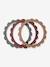 Lot de 3 bracelets de dentition Fleur - rose+vert 2 - vertbaudet enfant 