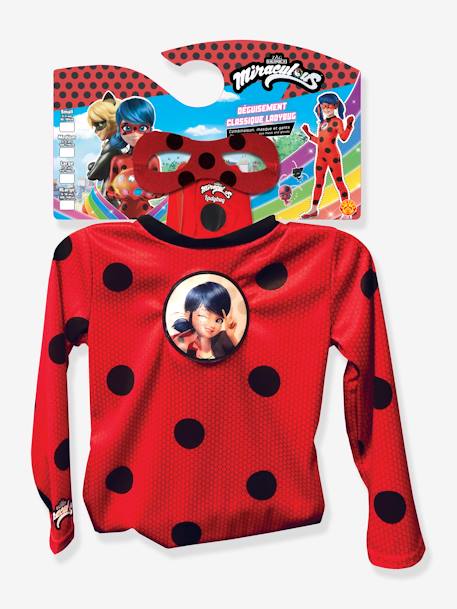Déguisement Tikki Ladybug + gants - Miraculous - 5/6 ans - RUBIE'S rouge 2 - vertbaudet enfant 