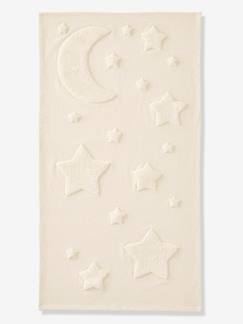 Linge de maison et décoration-Décoration-Tapis rectangle relief lune et étoiles