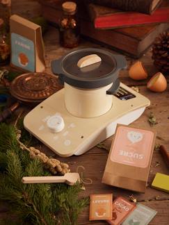 Idées cadeaux bébés et enfants-Robot de cuisine en bois FSC®