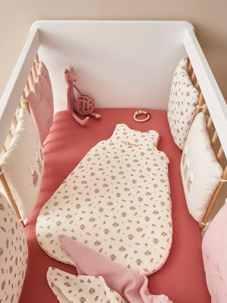 Gigoteuse en gaze de coton personnalisable GRENIER écru / multicolore 5 - vertbaudet enfant 