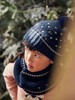 Un ensemble bonnet et snood pour enfant en grosse laine - La Malle
