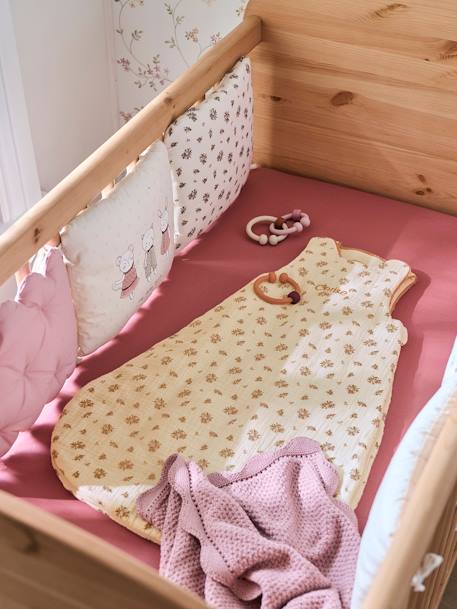 Gigoteuse en gaze de coton personnalisable GRENIER écru / multicolore 3 - vertbaudet enfant 