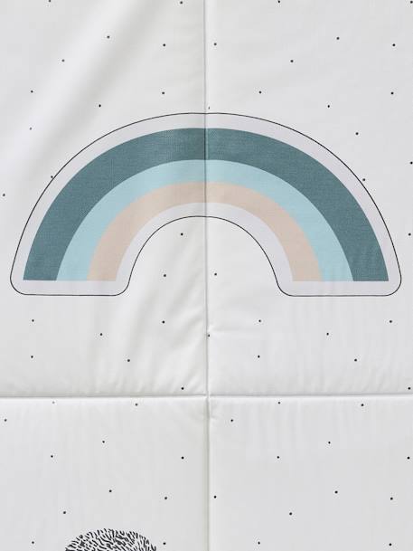 Tapis à langer de voyage LOVELY NATURE blanc imprimé+Cherry 3 - vertbaudet enfant 