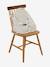 Rehausseur de chaise beige imprimé+Cherry+dans les bois+green forest+gris+Minisaurus+Mon coeur+Oies+rayé blanc 41 - vertbaudet enfant 