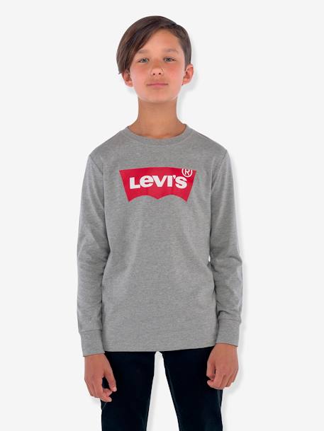 T-shirt Batwing Levi's® gris+marine 1 - vertbaudet enfant 