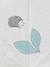 Tapis à langer de voyage LOVELY NATURE blanc imprimé+Cherry 2 - vertbaudet enfant 