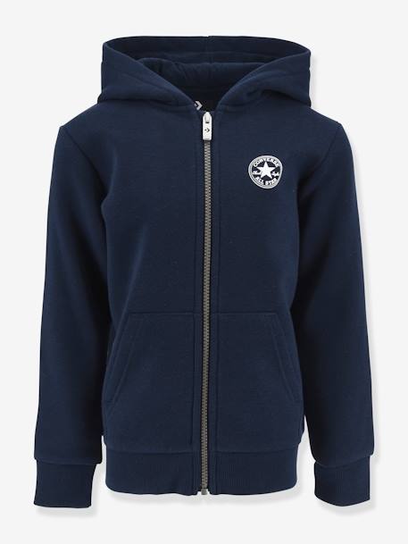 Sweat zippé gris+marine 6 - vertbaudet enfant 
