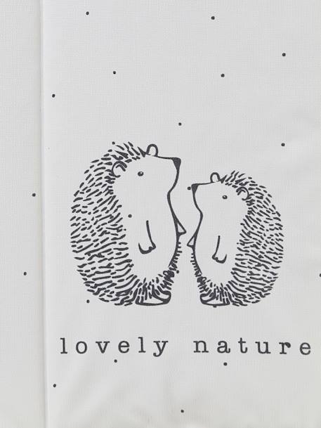 Tapis à langer de voyage LOVELY NATURE blanc imprimé+Cherry 4 - vertbaudet enfant 