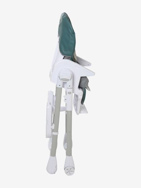 Chaise haute multipositions MagicSeat gris souris+vert sapin 14 - vertbaudet enfant 