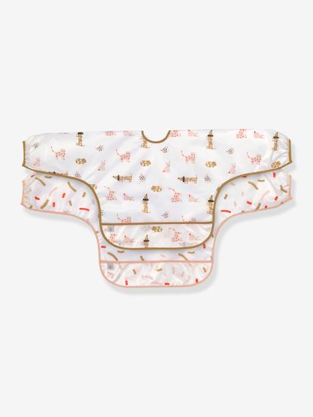 Lot de 2 bavoirs manches longues LÄSSIG bleu glacier+blush+Happy Rascals Cœur+Happy Rascals Smile+lilas+Little Forest lapin - Rose + b+Little Forest Renard - Vert ol+Little Mateys orange épicée+Little Mateys royal bleu+Tiny Farmer Mouton - Blanc+vert 39 - vertbaudet enfant 