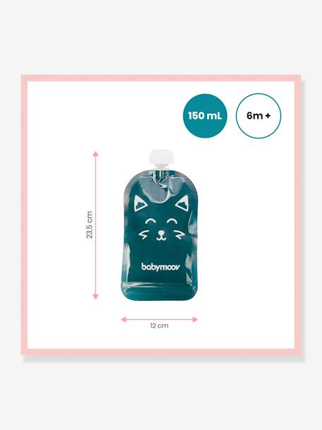 Lot de 20 gourdes réutilisables bleu 7 - vertbaudet enfant 