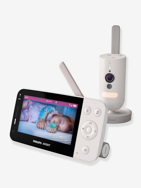 Ecoute-bébé vidéo numérique connecté Philips AVENT SCD921 blanc 1 - vertbaudet enfant 