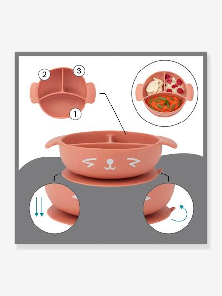 Kit repas Learn'isy Renard 4 - vertbaudet enfant 