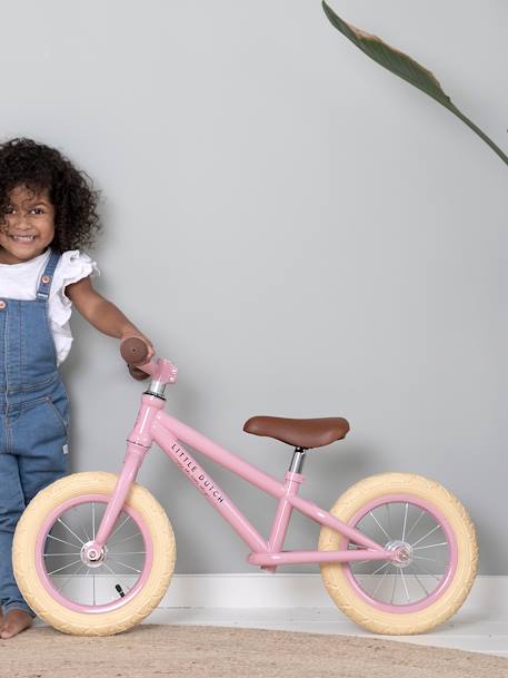 Vélo draisienne LITTLE DUTCH ROSE+VERT OLIVE 5 - vertbaudet enfant 