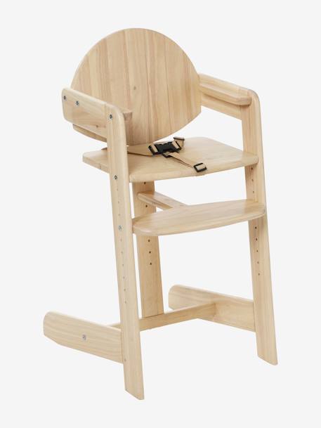 Chaise haute évolutive Woody 2 bois 5 - vertbaudet enfant 