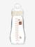 Biberon verre 260 ml Feel Good débit 2 beige+bleu+rose 2 - vertbaudet enfant 