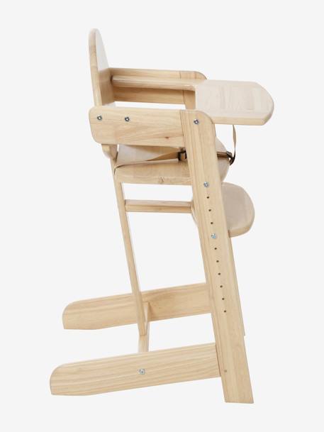 Chaise haute évolutive Woody 2 bois 9 - vertbaudet enfant 