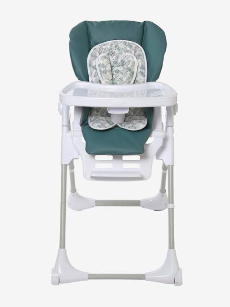 Chaise haute multipositions MagicSeat gris souris+vert sapin 15 - vertbaudet enfant 