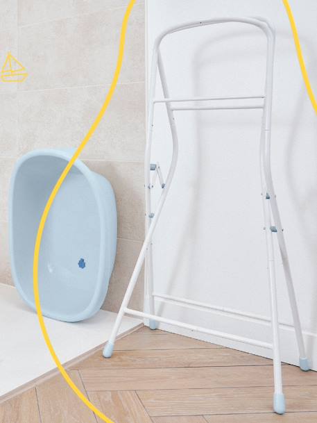 Pied de baignoire + tuyau gris 1 - vertbaudet enfant 