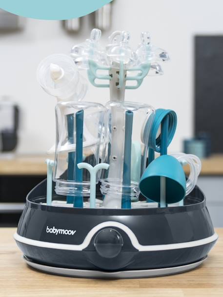 Stérilisateur électrique Turbo Vapeur sans BPA bleu 1 - vertbaudet enfant 