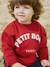 Sweatshirt bébé en coton PETIT BATEAU rouge 4 - vertbaudet enfant 