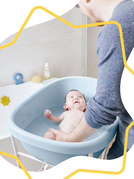 Baignoire Baleine bleu 1 - vertbaudet enfant 