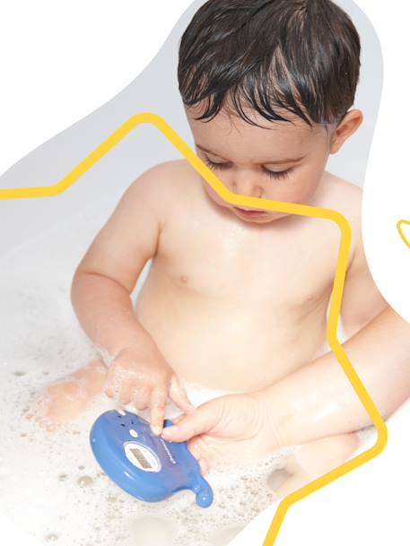 Thermomètre de bain et d'ambiance Poulpe Bleu 2 - vertbaudet enfant 