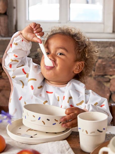 Lot de 2 bavoirs manches longues LÄSSIG bleu glacier+blush+Happy Rascals Cœur+Happy Rascals Smile+lilas+Little Forest lapin - Rose + b+Little Forest Renard - Vert ol+Little Mateys orange épicée+Little Mateys royal bleu+Tiny Farmer Mouton - Blanc+vert 44 - vertbaudet enfant 