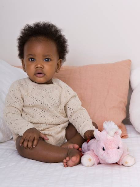 Veilleuse projecteur d'étoiles Dreams Buddies BEIGE CLAIR+Ella Unicorn+Patch Puppy 23 - vertbaudet enfant 