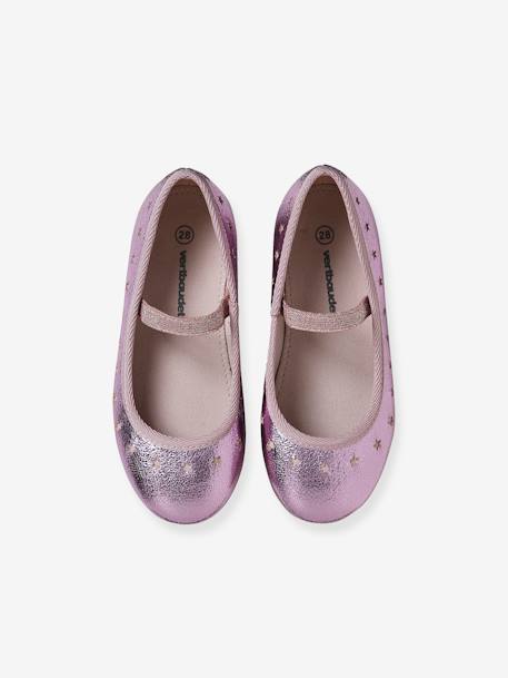 Ballerines irisées fille or+rose 9 - vertbaudet enfant 