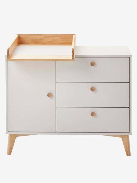 Commode SONGE BLANC/BOIS 7 - vertbaudet enfant 