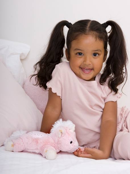 Veilleuse projecteur d'étoiles Dreams Buddies BEIGE CLAIR+Ella Unicorn+Patch Puppy 23 - vertbaudet enfant 