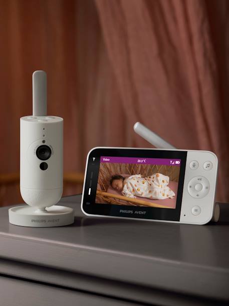 Ecoute-bébé vidéo numérique connecté Philips AVENT SCD921 blanc 7 - vertbaudet enfant 